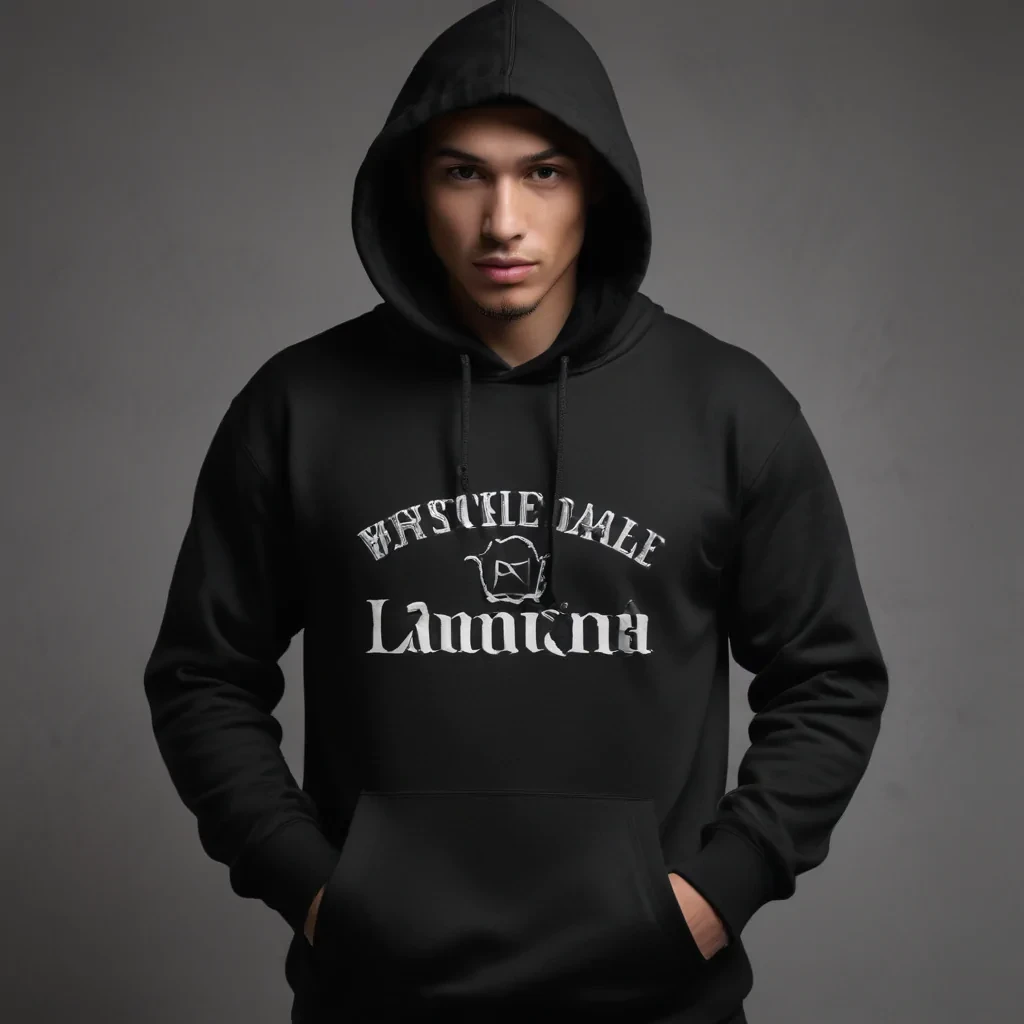 black hoodie mockup png