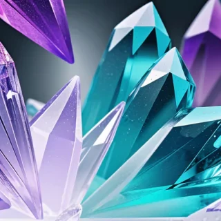crystal background wallpaper
