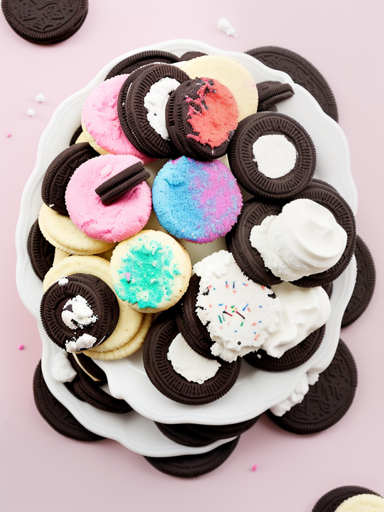 build your own oreo with funfetti