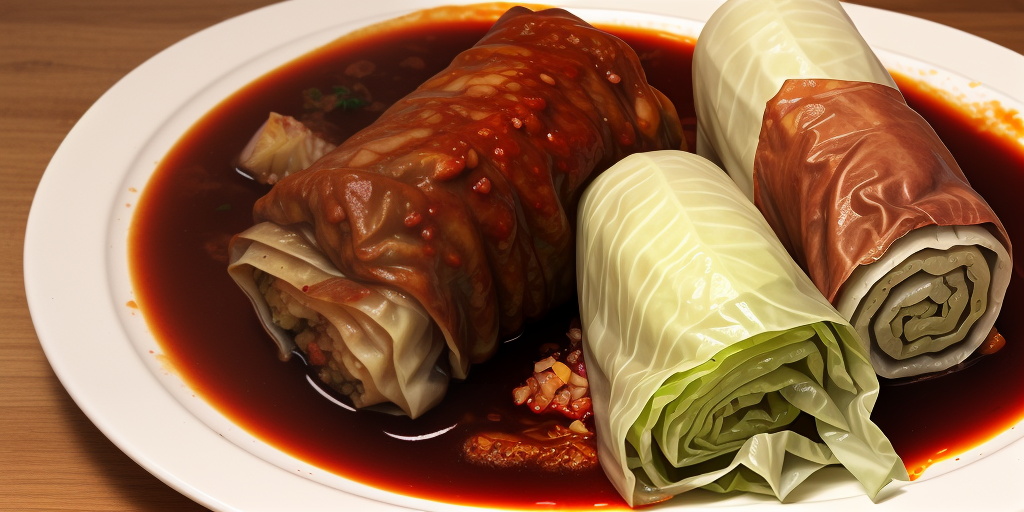 what goes with cabbage rolls