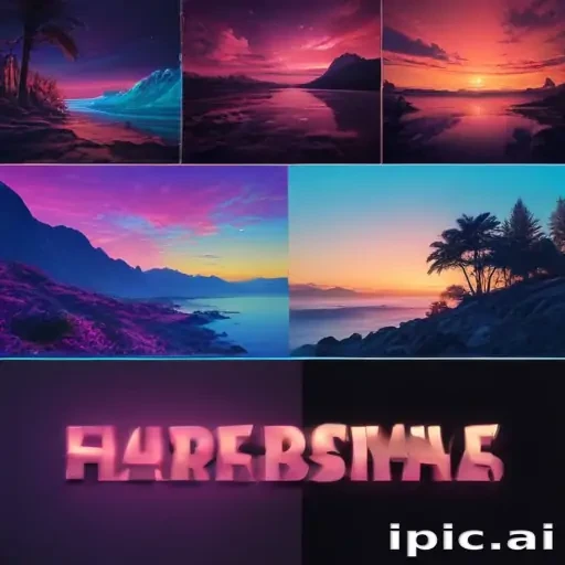 neon colored backgrounds
