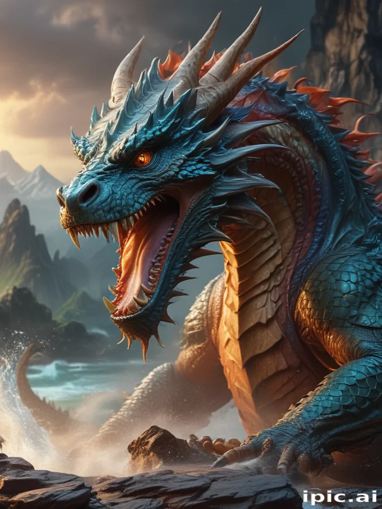 dragon backround