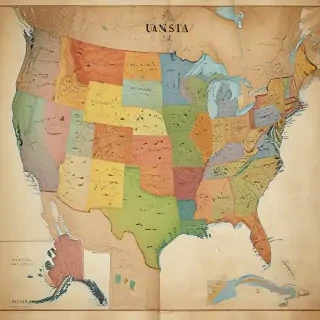 map of the usa