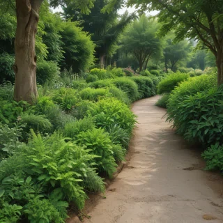 greenery border
