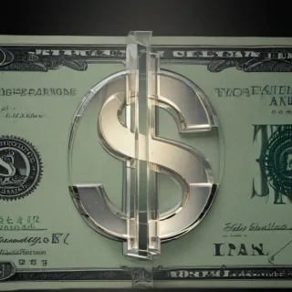 transparent dollar sign