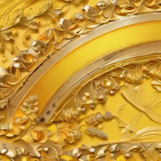 aesthetic yellow background