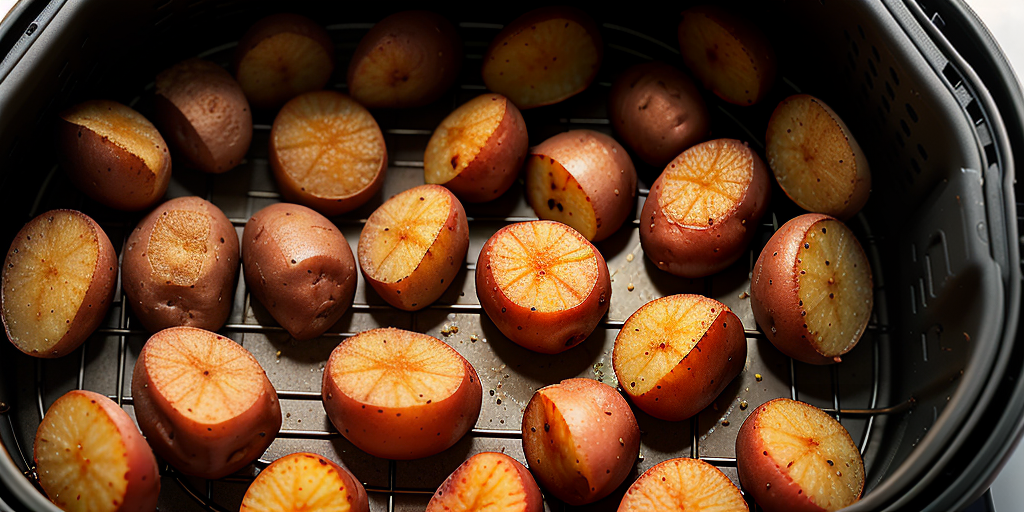 red potatoes in the air fryer