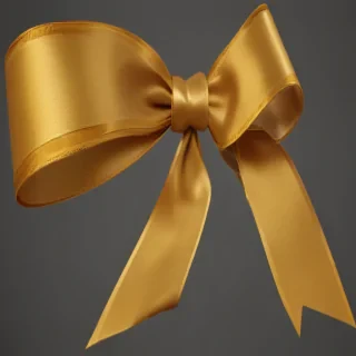 gold ribbon png