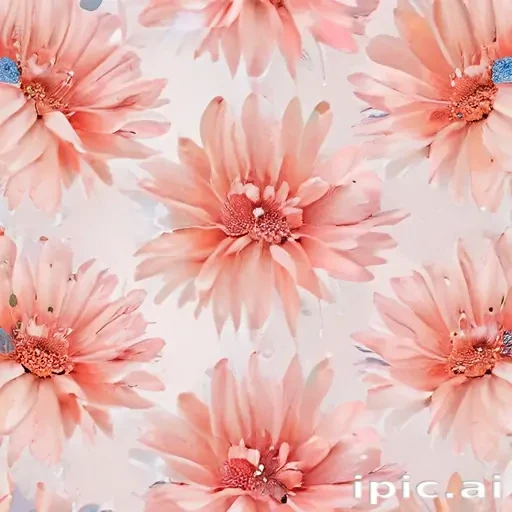 aesthetic flowers transparent