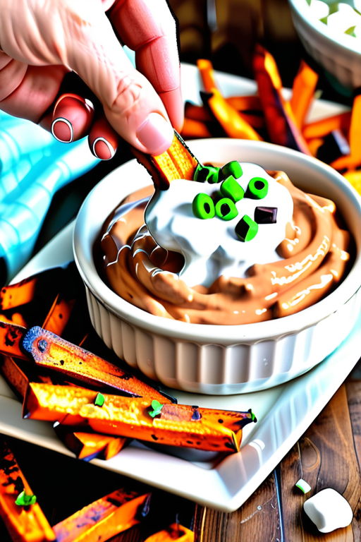 marshmallow dip for sweet potato fries