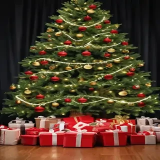 christmas ig story background