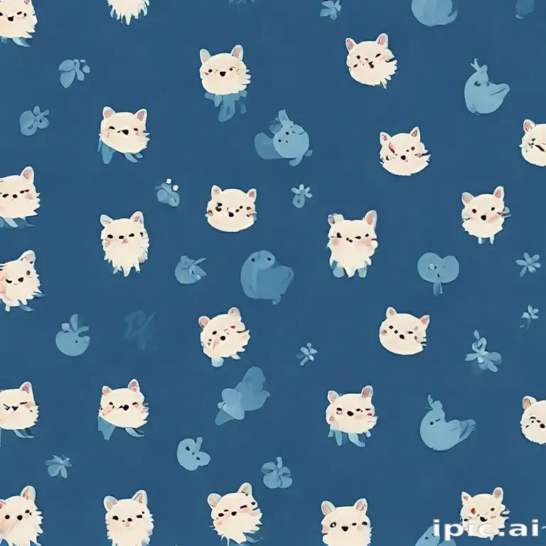 cute blue background