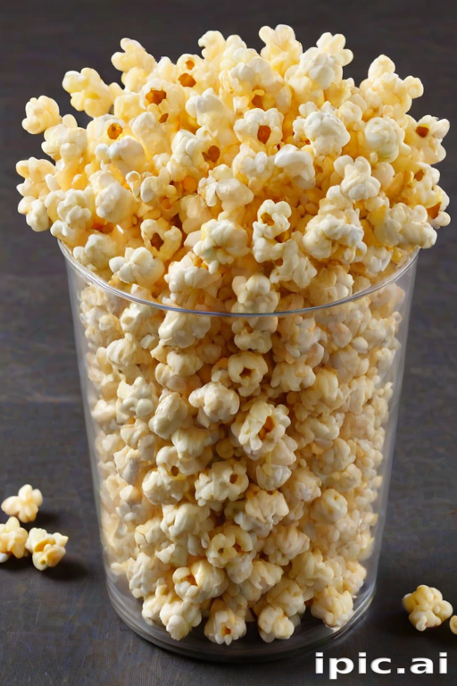transparent popcorn