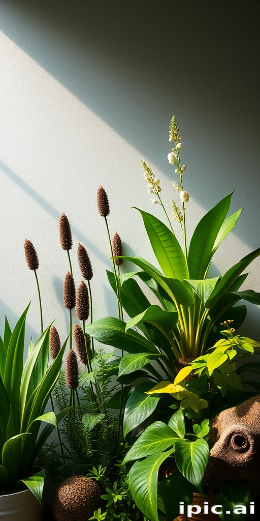 aesthetic plants png