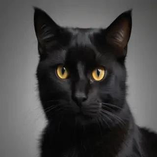 black cat png