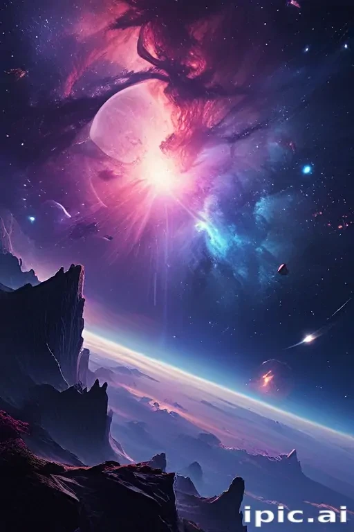 space wallpaper aesthetic