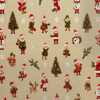 vintage christmas wallpaper