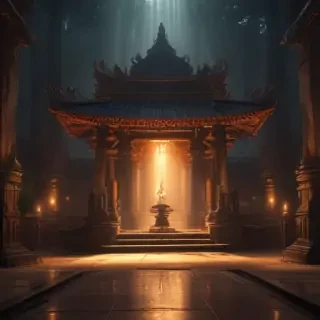 temple background