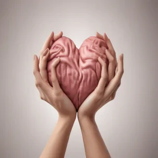 heart hands clipart