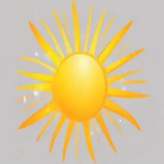sun clip art transparent background