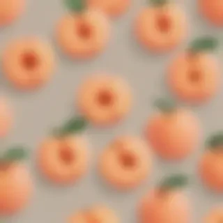 peach aesthetic wallpaper