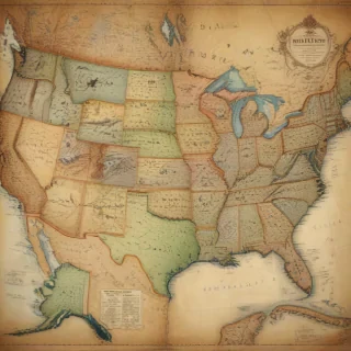 map of united states of america
