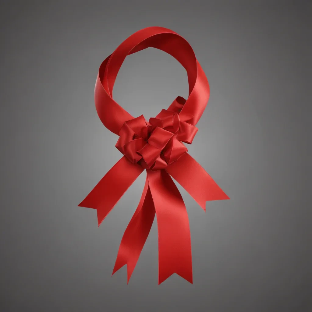 red ribbon png