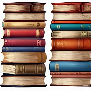 books stacked clipart