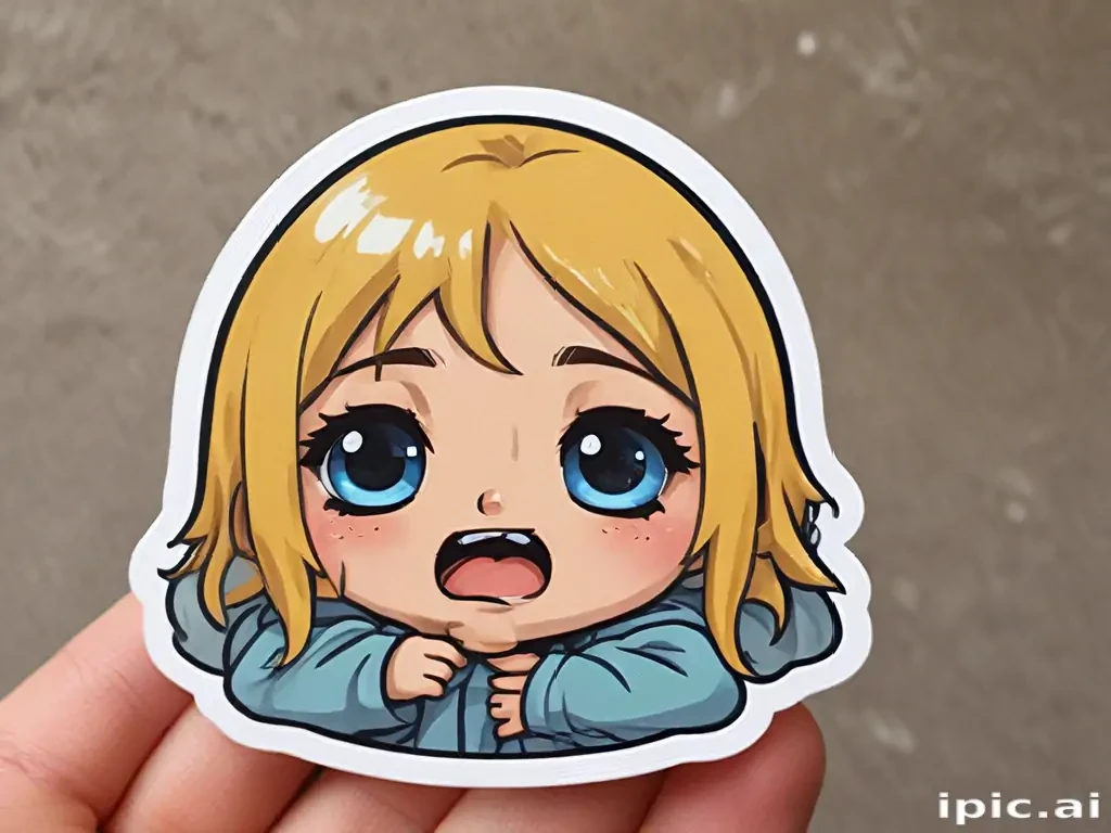 crying sticker