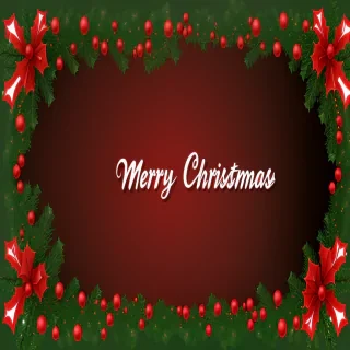 merry christmas clipart transparent background
