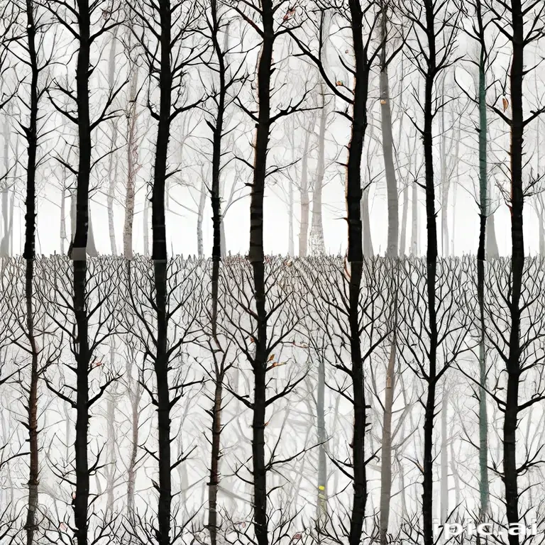 trees transparent