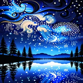 starry nights wallpaper