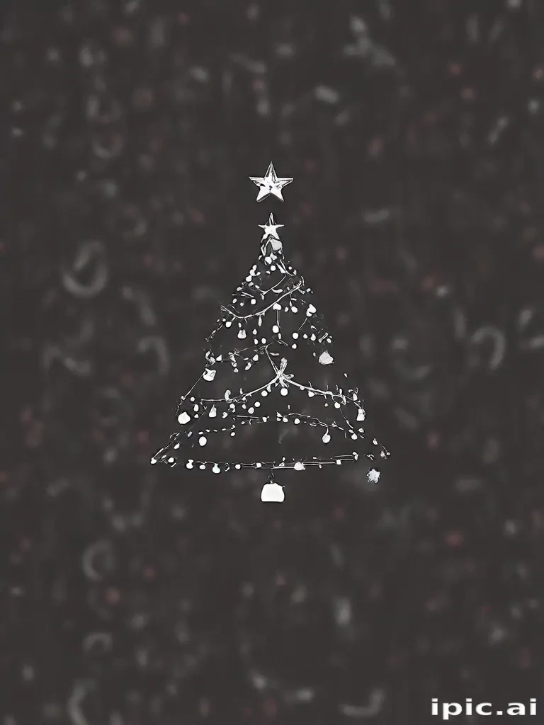 simple christmas iphone wallpaper