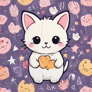 cute background drawing