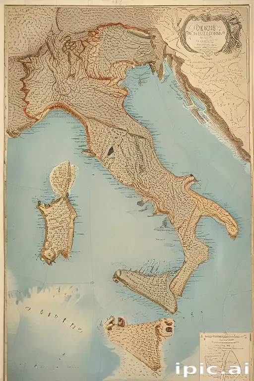 map of italy