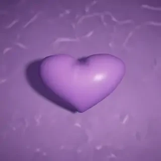 purple aesthetic heart