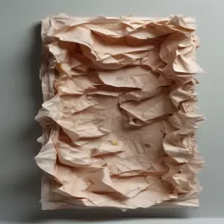 crumpled paper overlay