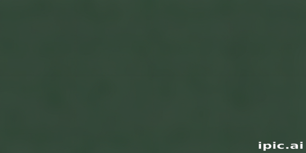 An Abstract Dark Green Background with Subtle Texture and Depth