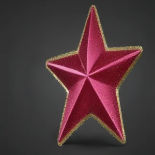 glitter star png