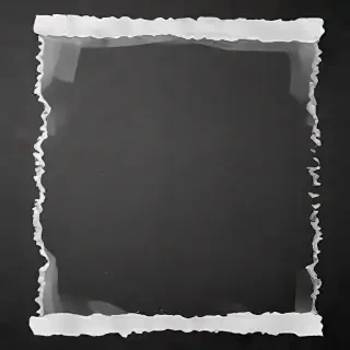 transparent background ripped paper