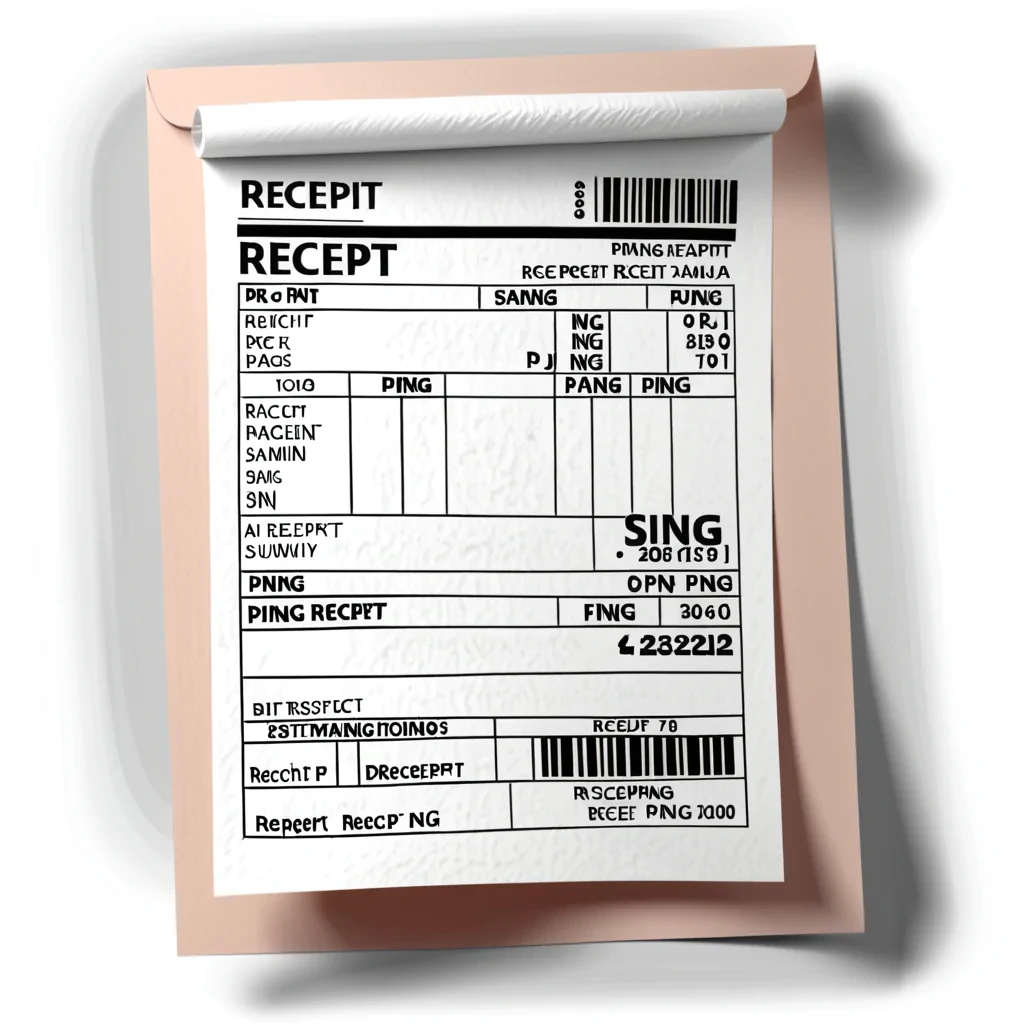 receipt png