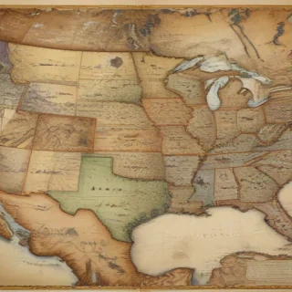 map of the united states of america