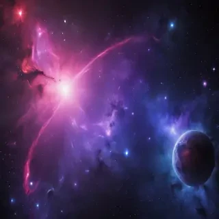 galactic background