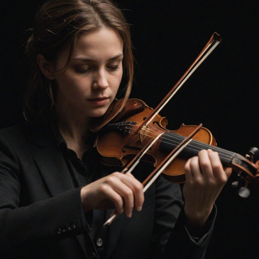 detailed edges, detailed image, perfection style, A cinematic detailed image of a woman playing a violin on a black background with both her hands, movie themed, sharp, detailed background, epic cinematic photography, artistic style, dramatic light style, cinematic color style, Kodak 35mm film style, detailed style, hand focus style, solo, simple background, 1boy, holding, male focus, black background, instrument, out of frame, realistic, music, playing instrument, holding instrument, violin, bow (music), fingernails, holding violin, photorealistic, hand focus