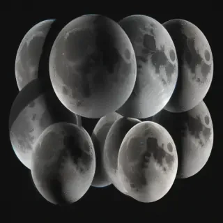 moon phases png