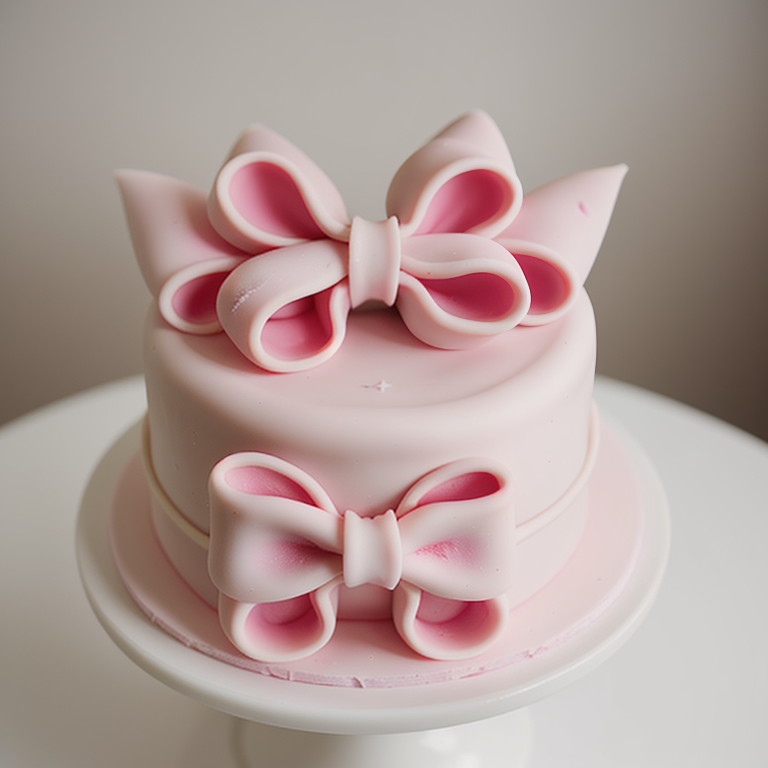 how to make a fondant bow