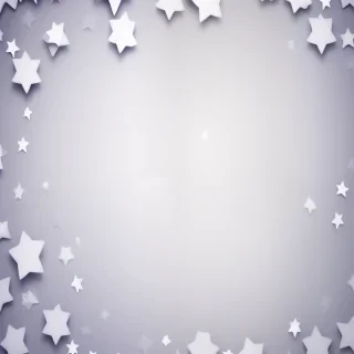 white stars background