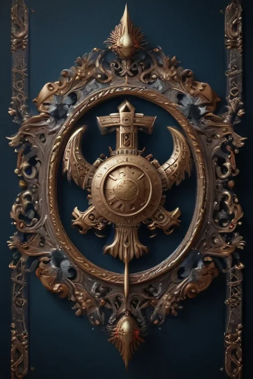 navy background