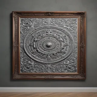 free wall art mockup