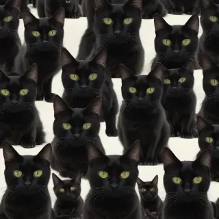 black cats